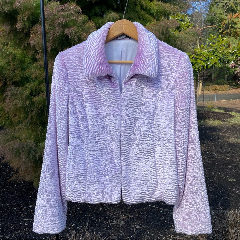 Mac and jac short jacket with matching scarf
